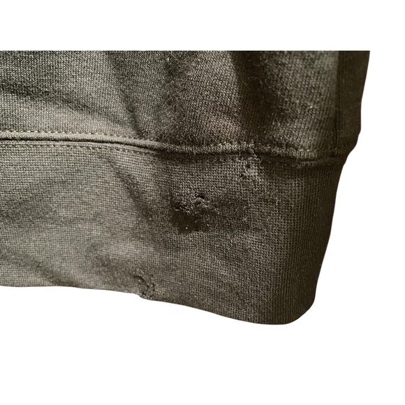 Woman’s Black 2017 North Face Large W Foil Jumbo Logo Hoodie W Pocket NWT READ - Picture 10 of 16